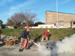 Capacitación en uso de matafuegos