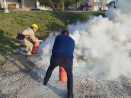 Capacitación en uso de matafuegos